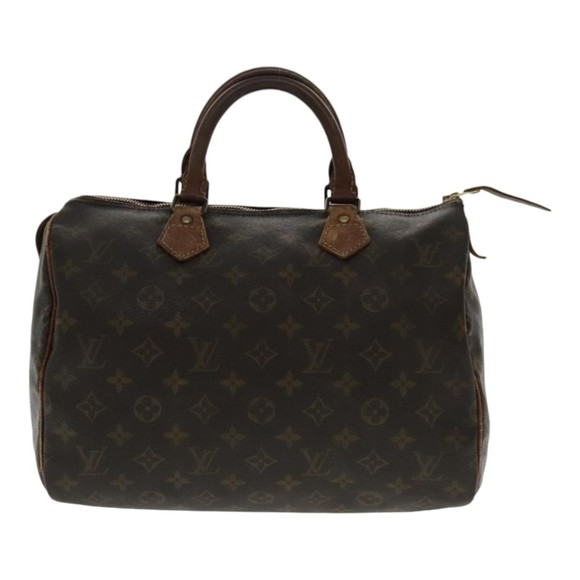 LOUIS VUITTON Monogram Speedy 30 Hand Bag M41526 LV Auth 94336 - Picture 13 of 16